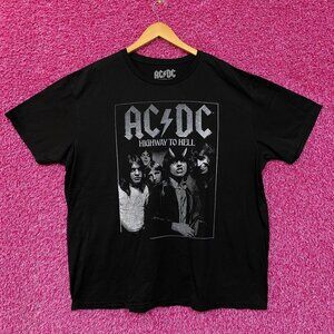 AC/DC Highway to Hell Album Cover Oversized Hard Rock Tee 2X